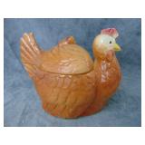 Antique Chicken Cookie Jar