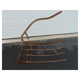 Antique Large Hay Rake or Scythe