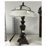 Modern Frosted Glass Shade Table Lamp