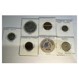 Group of 7 Collectible Tokens