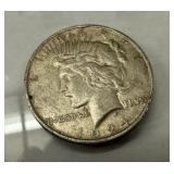 1924 Peace Liberty Silver Dollar