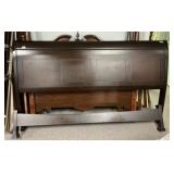 Cherry King Size Sleigh Bed