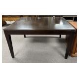 Modern Dark Cherry Dining Table