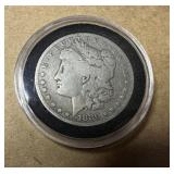 1880-0 Morgan Silver Dollar