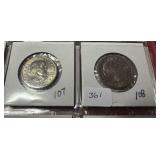 1980 and 1979 Susan B. Anthony Dollars