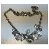 .925 Sterling Chain Link Ladies Necklace, 37.7 gra