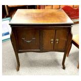 VTG French Walnut Music Cabinet