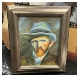 Framed Painting of Vincent Van Gogh