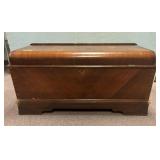 VTG Waterfall Walnut Cedar Chest