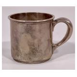 Sterling silver baby cup, 92g, "Betty" - from