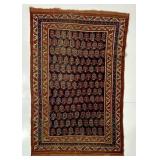 Oriental rug, Afshar, multi-border, 6