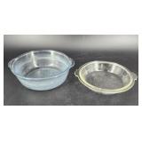 Fire King Philbe Bowl & Glass Bake Pie Plate