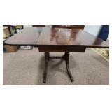 Drop Leaf Mahogany Table