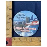 08 Democrat convention Colorado campaign button