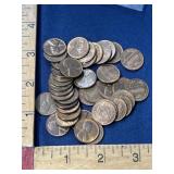 (40) 1960 D Lincoln Penny coin lot