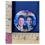 93 Bill Clinton Gore Inaugural campaign button