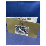 1941 World War II anniversary postal stamps