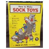 1958 How to make sock toys book