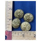 Military uniform button lot Rex Products