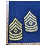 United States Army first sergeant insignia patch