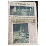 1969 NASA astronauts newspaper Washington Post