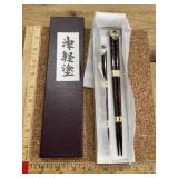 NOS new asian chopsticks in box