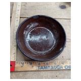 Antique stoneware bowl