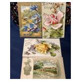 Early 1900ï¿½s HAPPY BIRTHDAY postcard Lot