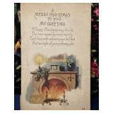 1926 Early 1900ï¿½s Christmas postcard