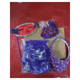 Red hat Society accessory lot