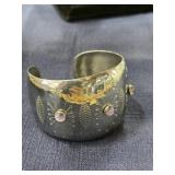 MODA Hand Made In Malta Silver Cuff Bracelet