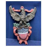 Cast iron federal Eagle shield match holder