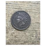 1906 Indian head penny coin