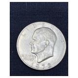 1972 Eisenhower one dollar coin