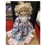 Vintage porcelain doll