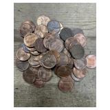 60/70s penny coin lot