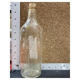 1969 liver oil bottle vintage