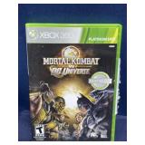 XBox 360 game Mortal Kombat versus DC universe