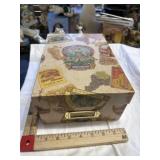 Vintage cardboard, keepsake advertising box