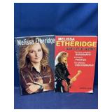 Musician Melissa Etheridge book lot