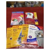 Photo paper, lot magnet T-shirt, transfer, and