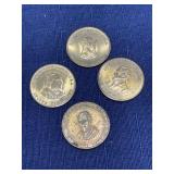 President commemorative tokens, Jackson,