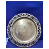 Decorative metal plate