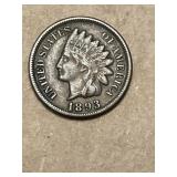 1893 Indian head cent VF