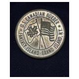 US Canadian border token Fantasy Island, Grand