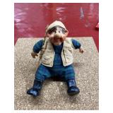 Fisherman shelf sitter decor