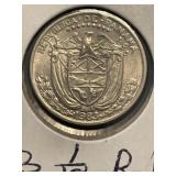 1983 Panama Abt UNC 1/10 Balboa coin