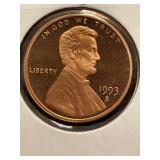 1993S PROOF Lincoln cent