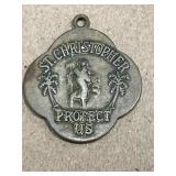 Saint Christopher pendant