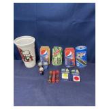 Pepsi brands advertising lot lip balms KFC A&W